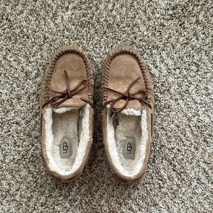 UGG chestnut moccasins